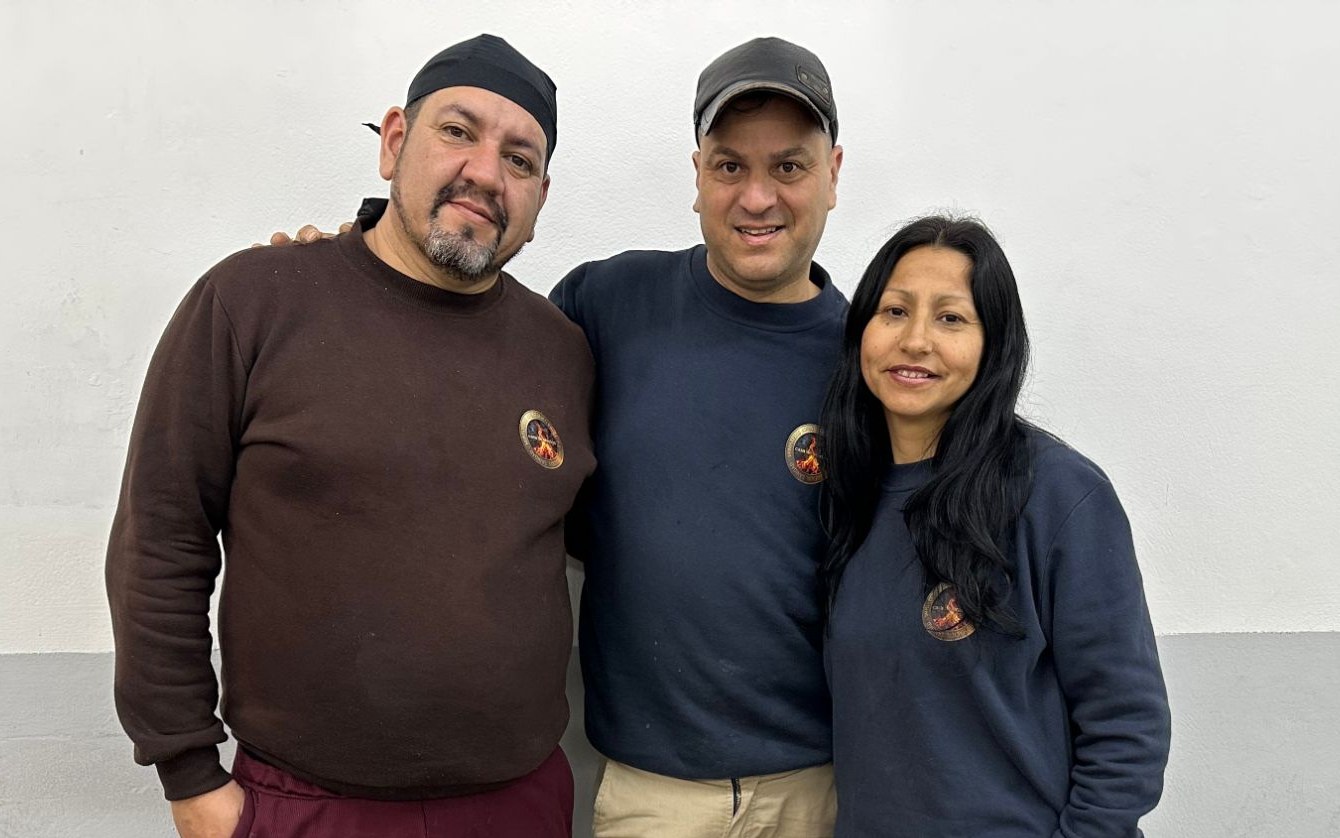 Equipo que organiza el comedor comunitario